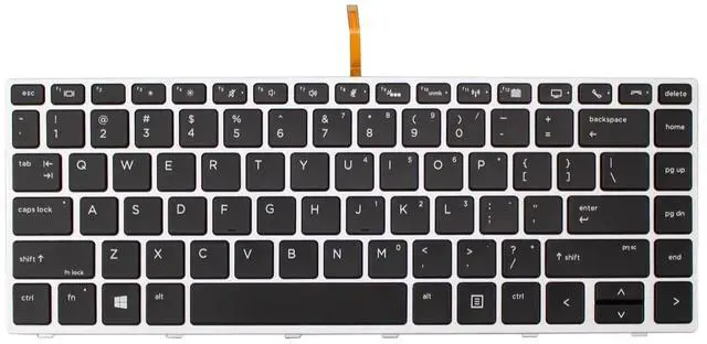 Main image of Replacement Laptop Keyboard Backlight for HP EliteBook 840 G5 840 G6 745 G5 745 G6 US Layout