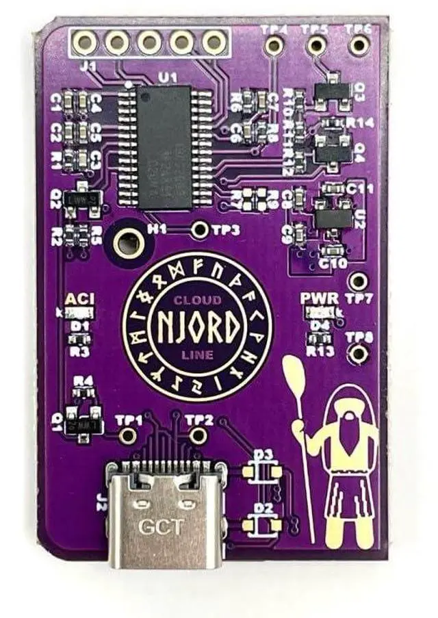 Alt view image 3 of 5 - ALTAIR TECHNOLOGY Njord Inline Fan Control Board for Cryptocurrency Mining