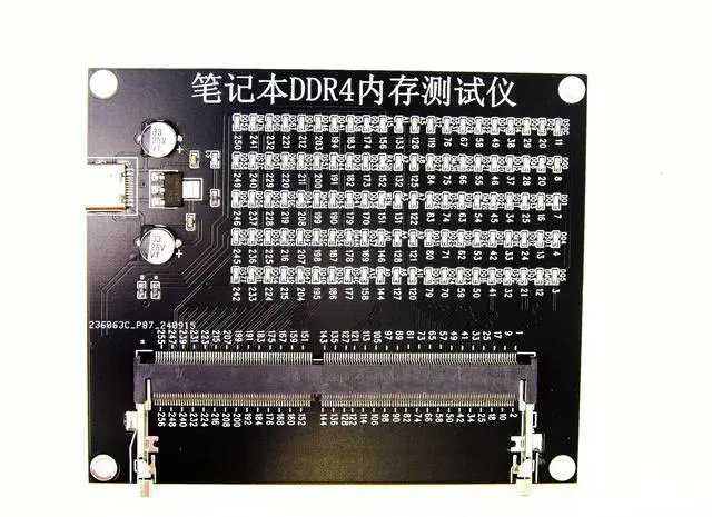 Alt view image 2 of 5 - Laptop Computer DDR4 RAM Tester Module Stick and Motherboard DDR4 Memory Slot Complete Set Diagnostic Analyzer Post Card Solution Kit 260 Pin All Speed Voltage