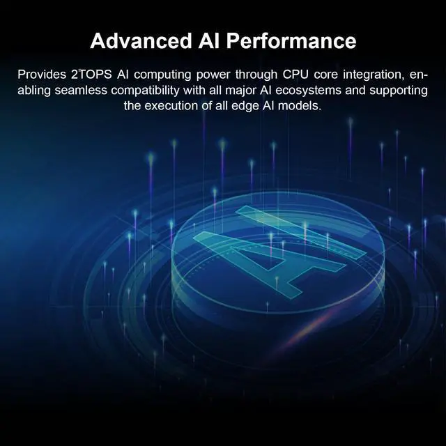 Alt view image 5 of 5 - Orange Pi RV2 2GB/4GB/8GB LPDDR4x RISC-V Single Board Computer with 8-Core 64-Bit Processor, Wi-Fi 5.0/Bluetooth 5.0, Development Board Run Linux/Ubuntu/OpenHarmony (2GB+Power Supply)