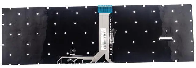 Alt view image 3 of 5 - QRFAX Replacement Backlit Keyboard for MSI GS75 Stealth GE75 Raider & MSI GP75 GL75 GL65 GP65 Leopard Series Laptop with Per-Key RGB Colorful Keyboard US Layout