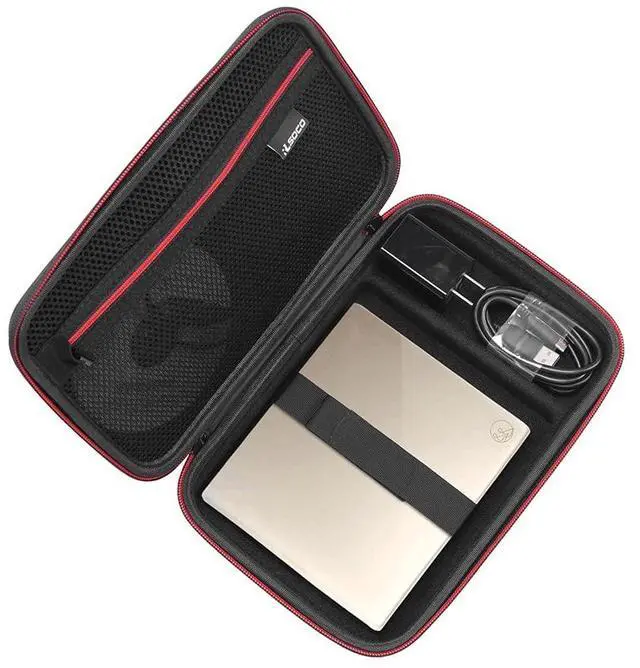 Main image of RLSOCO Case for CD/DVD External Drive Burner Reader Writer Player,Fits for Dell,LG,ASUS,Verbatim,HP,aelrsoch,Hitachi LG and More Drive,Charger (Large Size:Fits Reader up to 17cm x 15cm x 3.5cm)
