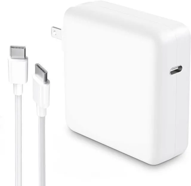 Main image of Mac Book Pro Charger, 61W/67W USB C Charger Power Adapter for MacBook Pro/Air 13/14 Inch, for MacBook 12 Inch, Included USB-C to USBC Charge Cable (6.6ft/2m)