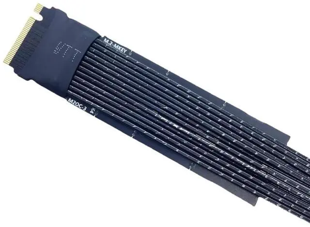 Alt view image 2 of 5 - Sintech M.2 M-Key 2230/42/80 to Oculink SFF-8612 SFF-8611 Adapter Card with High Speed Extension Cable