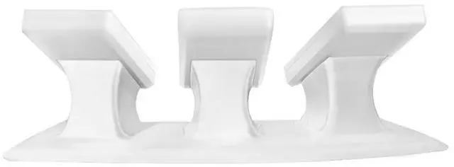 Alt view image 4 of 5 - SplashNColor Remote Stand Pedestal for Lutron Pico Remote, Elegant Slide & Click Desk Display Holder, Non-Slip Scratch Resistant Base, Lutron Caseta Remote Stand (Crescent Pedestal, White)