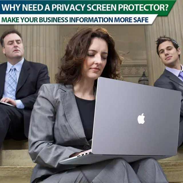 Alt view image 3 of 5 - Magnetic Privacy Screen for MacBook Pro 14 Inch (2021, 2022, 2023, 2024M1, M2, M3, M4Pro, Max) Removable Laptop Privacy Filter Shield and Matte Anti-Glare Blue Light Protector
