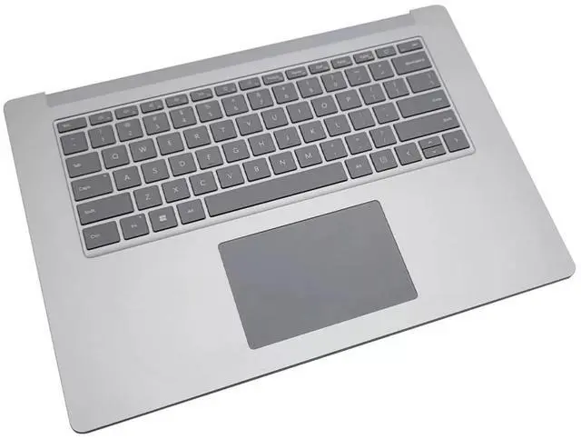 Alt view image 3 of 4 - Palmrest Touchpad Keyboard for Microsoft Surface Laptop 3/4/5 13.5" 15" (15" Silvery, 1873 1951)