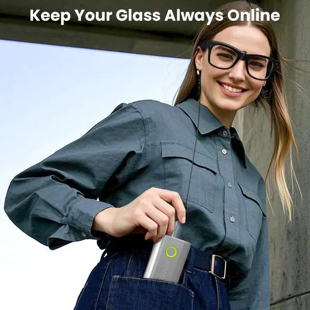 Alt view image 4 of 5 - Replacement USB-C Charging Cable Compatible with Ray-Ban Meta Wayfarer/Skyler/Headliner Smart Sunglasses, Connect Sunglasses to Charge Without Charging Case, for Ray-Ban Meta Accessories