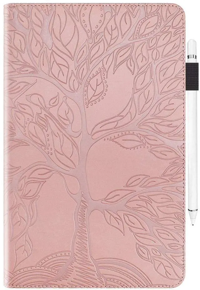 Alt view image 5 of 5 - TIPOYOROO Case for Samsung Galaxy Tab S10 Ultra 2024 /S9 Ultra 14.6 Inch 2023 PU Leather Multi-Angle Viewing Folio Stand Cover with Card Slot Pen Holder for SM-X920/X926B/X910/X916-Rose Gold