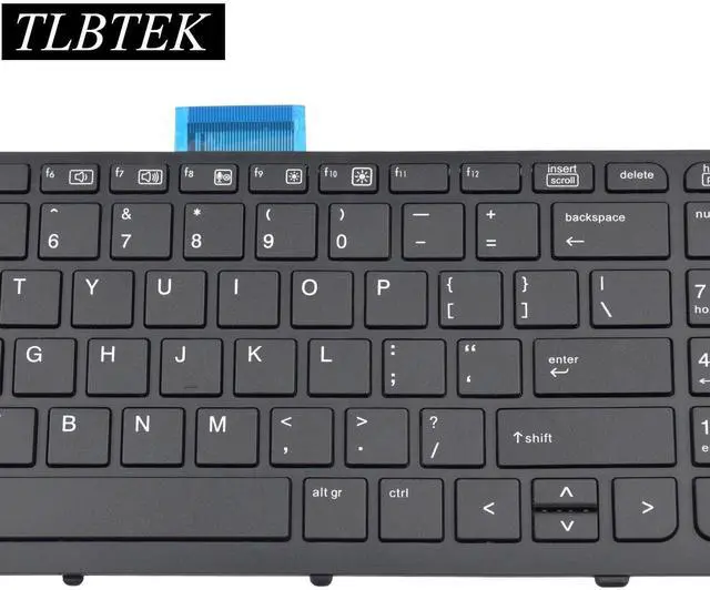Alt view image 4 of 5 - TLBTEK Keyboard Replacement, Compatible with HP ZBook 15 G1/G2 & ZBook 17 G1/G2, No Backlight, USB Connectivity
