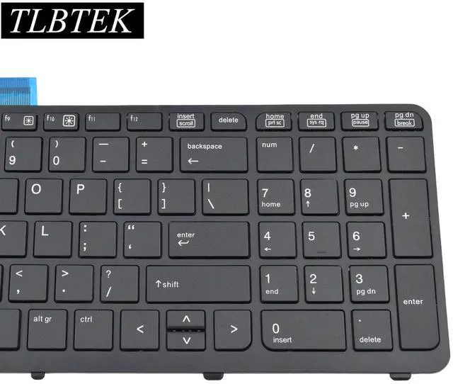 Alt view image 5 of 5 - TLBTEK Keyboard Replacement, Compatible with HP ZBook 15 G1/G2 & ZBook 17 G1/G2, No Backlight, USB Connectivity