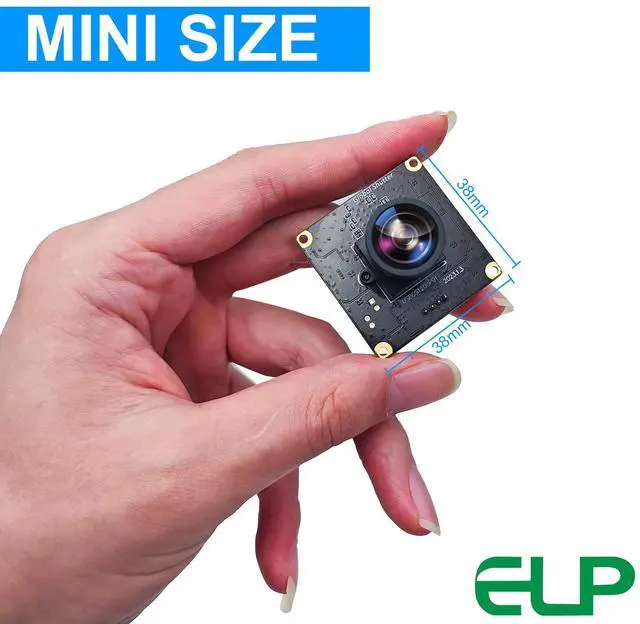 Alt view image 4 of 5 - Wecamera_usb High Speed Wide Angle Global Shutter USB Camera Module for Computer 1080P Mini Webcam Board High Frame 90fps Web PC Camera Board for Laptop Raspberry Pi (120degree No Distortion Lens)