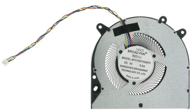 Alt view image 4 of 4 - Mini PC CPU Cooling Fan for Beelink SER4 SER 4 BF07507H05FP DC 5V 0.5A 4PIN