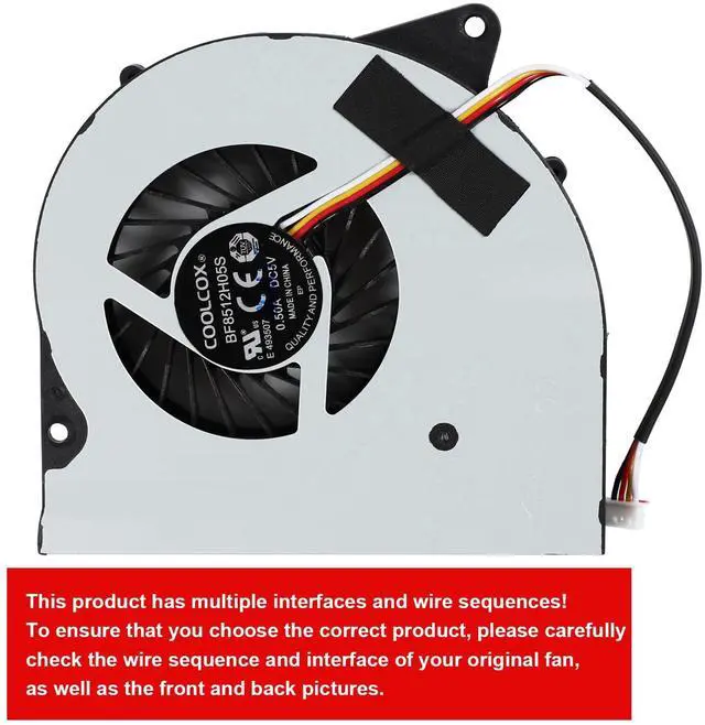 Alt view image 2 of 5 - Replacement CPU Blower Cooling Fan for Ace Magician Mini PC Computer BF8512H05S DC5V 0.5A