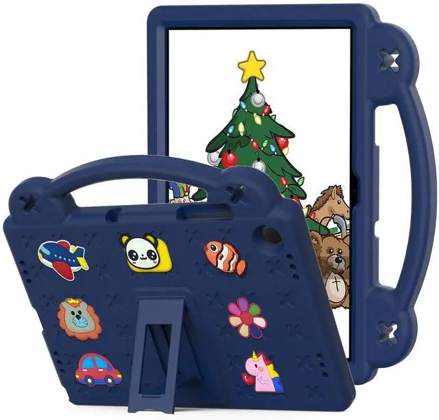 Main image of YRH for Galaxy Tab A9 Plus Case Kids 11-inch 2023, EVA Shockproof Cover for Samsung A9+ Plus Tablet Case, with Stand Handle Figures,Darkblue