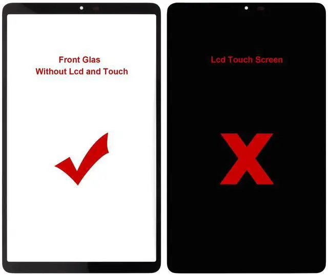 Alt view image 4 of 4 - New Duotipa Original Front Glass Panel for Galaxy Tab A9,Front Glass Screen Replacement for SM-X110 SM-X115 8.7'' with OCA Repair Tools Kit-No LCD Screen and Touch Digitizer.