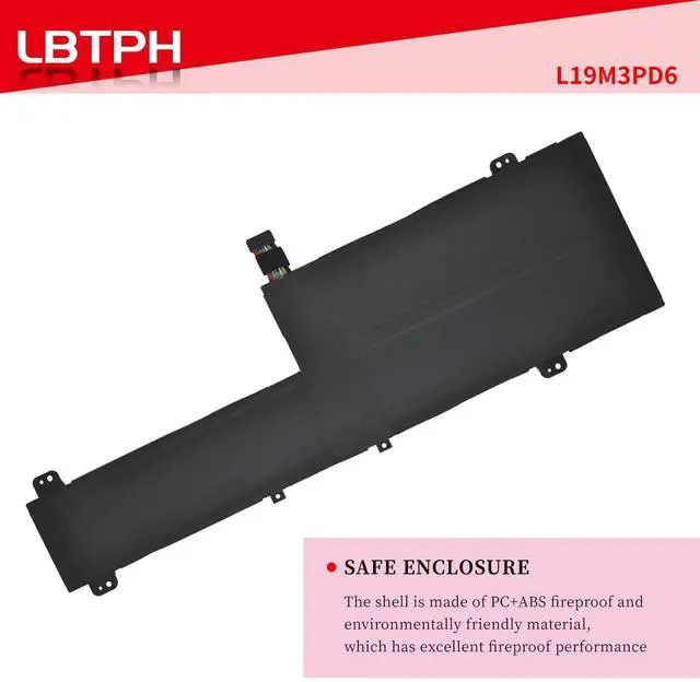 Alt view image 4 of 5 - LBTECH L19L3PD6 L19C3PD6 L19D3PD6 L19M3PD6 Battery for Lenovo Flex 5-15IIL05 5-14ARE05 82DF 81X2 5-14IIL05 Series Notebook 5B10X49077 5B10X49075 11.55V 52.5WH 4550mAh