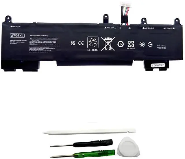 Main image of Yafda WP03XL 38Wh Laptop Battery Replacement for Hp EliteBook 830 835 840 845 860 865 G9 EliteBook 830 835 840 845 860 865 G10 / x360 1040 G9 G10 ZBook Firefly 14 G9 / G10 Mobile Workstation Series