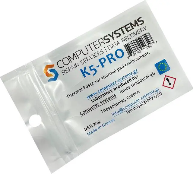 Alt view image 5 of 5 - Liquid Metal by CSGR 1g & K5 PRO 20g Thermal Set - High Performance Cooling