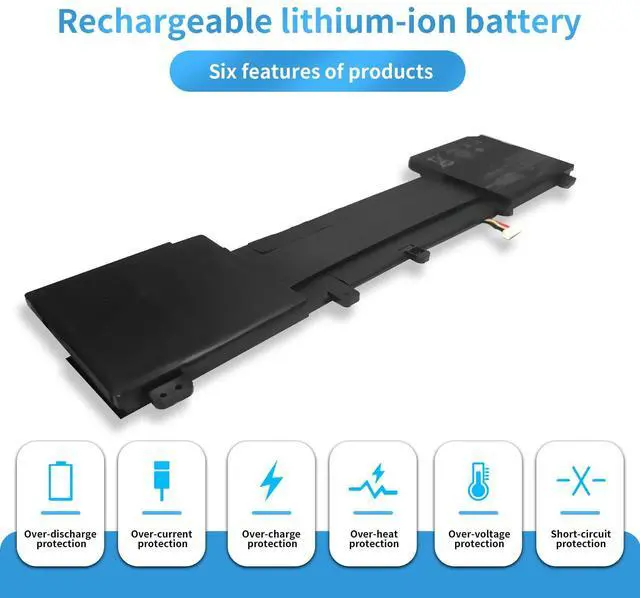 Alt view image 4 of 5 - Hubei C42N1728 0B200-02520100 Laptop Battery Replacement for Asus ZenBook Pro 15 U5500 UX550GD UX550GDX UX550GE UX550GEX UX580G UX580GD UX580GDX UX580GE UX580GEX UX550GDX-1C Series(15.4V 71Wh)