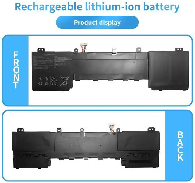 Alt view image 5 of 5 - Hubei C42N1728 0B200-02520100 Laptop Battery Replacement for Asus ZenBook Pro 15 U5500 UX550GD UX550GDX UX550GE UX550GEX UX580G UX580GD UX580GDX UX580GE UX580GEX UX550GDX-1C Series(15.4V 71Wh)