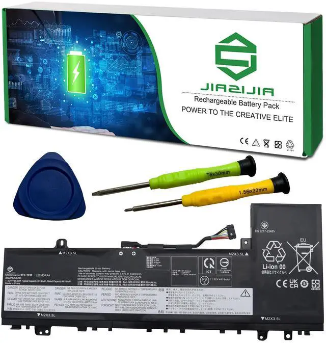 Main image of JIAZIJIA L22M3PA4 Laptop Battery Replacement for Lenovo IdeaPad Slim 5 16ABR8 16IAH8 16IRL8 Series SB11K39354 5B11K39361 L22B3PA4 SB11K39351 5B11K39359 L22L3PA4 SB11K39364 L22C3PA4 11.52V 56.6Wh