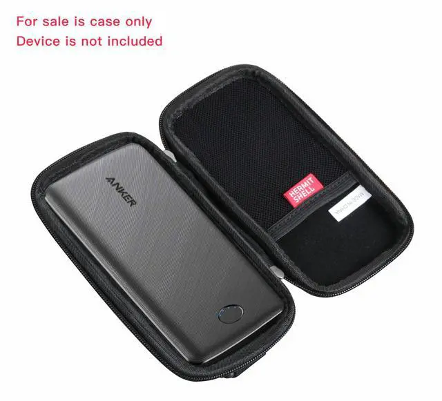 Alt view image 2 of 5 - Hermitshell Hard Travel Case for Anker Power Bank(PowerCore 10K) Compact Travel-Ready 10000mAh Battery Pack A1229 / Anker 523 Power Bank (PowerCore Slim 10K PD)