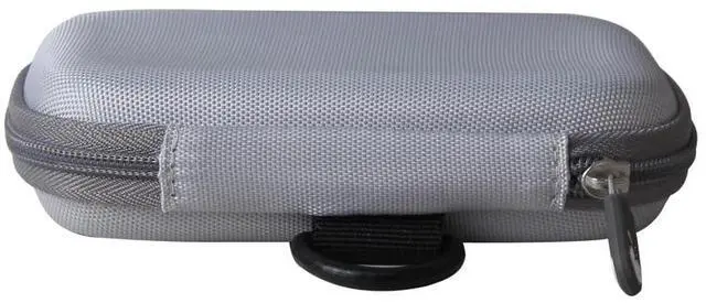 Alt view image 4 of 5 - Hermitshell Hard Travel Case for Anker Power Bank, 10,000mAh Portable Charger with Built-in USB-C Cable and Lanyard (Gray)
