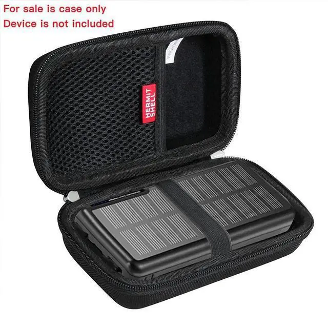 Alt view image 2 of 5 - Hermitshell Hard Travel Case for MINRISE Portable Charger 30000mAh Power Bank Solar Charger External Battery Pack