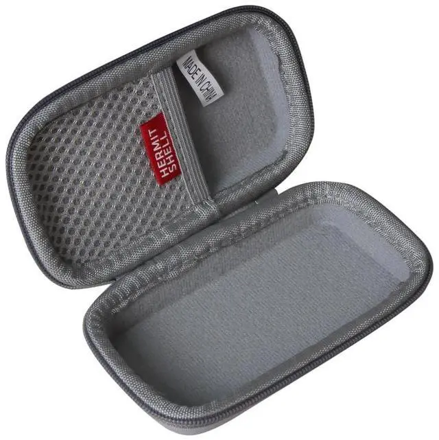 Alt view image 3 of 5 - Hermitshell Hard Travel Case for Anker Block, 3-in-1 5,000mAh (Gray)