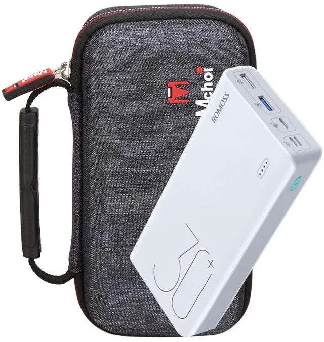 Alt view image 5 of 5 - Mchoi Hard Case Suitable for ROMOSS 30000mAh / ROMOSS 40000mAh / 26800mAh 18W Fast Charger Sense 8+ / Sense 8P+ / SW30PS+ Portable Charger, Shockproof Power Bank Protective Case, Case Only