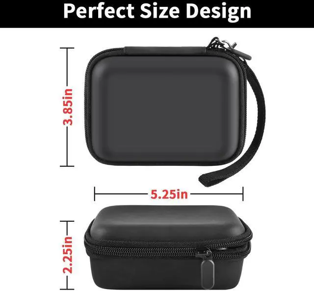 Alt view image 5 of 5 - Portable Charger Power Bank Case for 2PCS Swyop/for Feob/for Charmast/for JEJILL/for LanLuk/for VEGER/for iWALK/for Taegila/for Kuulaa and More Small Charging Battery Pack - Bag Only (Black)