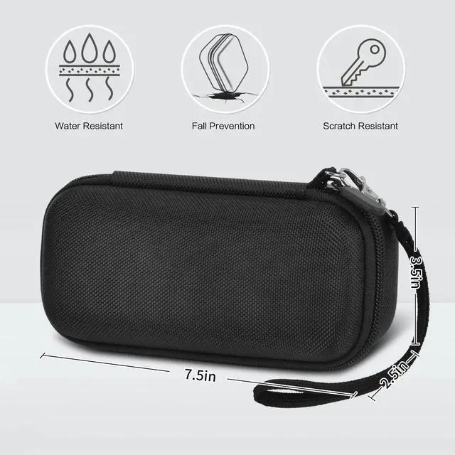 Alt view image 4 of 5 - Travel Case Compatible with Anker Prime Power Bank, 27,650mAh 3-Port 250W Portable Charger Protective Storage Bag for USB Cable & Accessories (Box Only) (Black+Black Zipper)