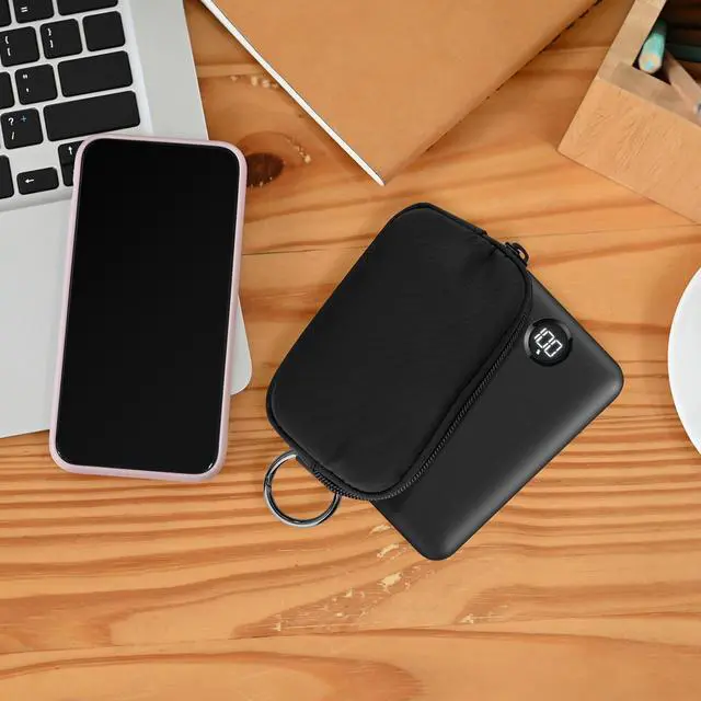 Alt view image 5 of 5 - CaSZLUTION Travel Case Compatible with Anker Power Bank Battery Pack 20,000mAh 22.5W High Speed Charging Portable Charger with Built-in USB-C Cable (Case Only)