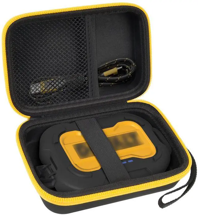 Main image of Case Compatible with DeWALT Powerbank 10000MAH/for Magnetic Power Bank 5,000mAh, Battery Charger Storage Holder Organizer, Power Bank Carrying Bag Cover with Mesh Bag Fits for USB Cable ( Box Only)