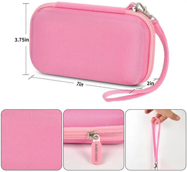 Alt view image 3 of 5 - ANKHOH Portable Bank Charger Case for SABANI for Charmast for OHOVIV for VRURC for YILANS for CFIAI for LOVELEDI for RGVOTA for Miday for RONEGN for POIYTL for IAPOS Fast Charging Battery (Pink)