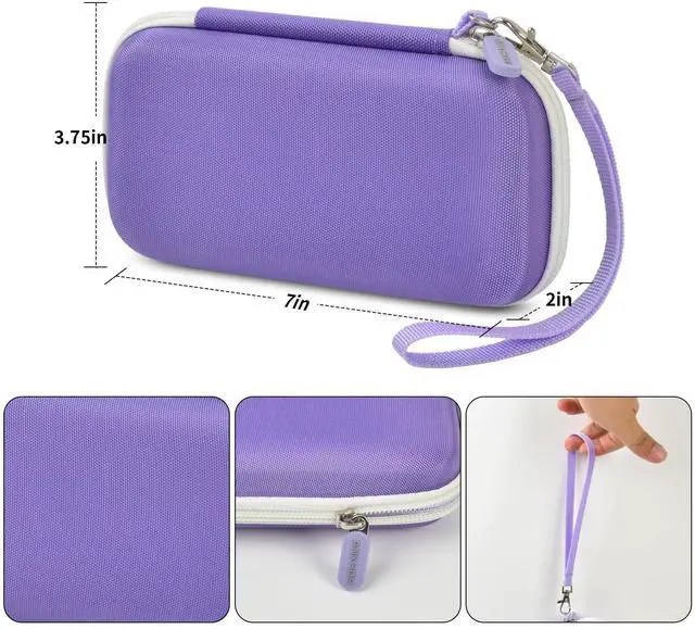 Alt view image 3 of 5 - ANKHOH Portable Bank Charger Case for SABANI for Charmast for OHOVIV for VRURC for YILANS for CFIAI for LOVELEDI for RGVOTA for Miday for RONEGN for POIYTL for IAPOS Fast Charging Battery(Purple