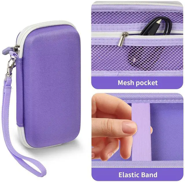 Alt view image 4 of 5 - ANKHOH Portable Bank Charger Case for SABANI for Charmast for OHOVIV for VRURC for YILANS for CFIAI for LOVELEDI for RGVOTA for Miday for RONEGN for POIYTL for IAPOS Fast Charging Battery(Purple