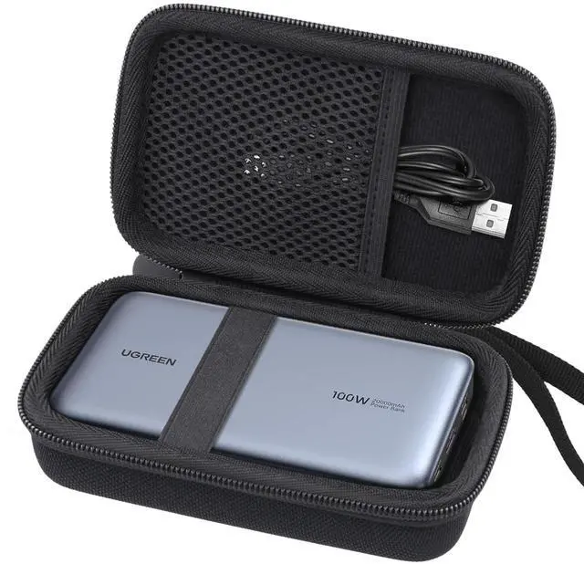 Alt view image 2 of 5 - Baval Hard Portable Travel Case Compatible with UGREEN Power Bank 20000mAh 100W Portable Charger,Case Only