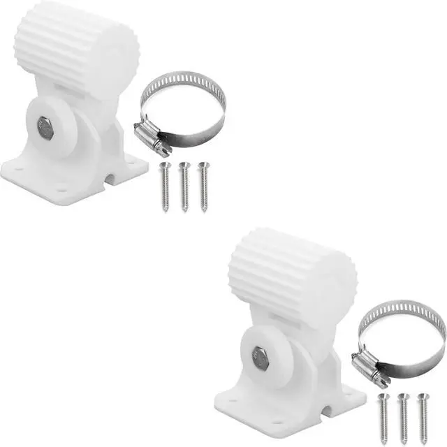 Main image of Foruly Wall Mount Bracket Kit for Ubiquiti Nanostation Ns-5ac Lo0o5ac Nsm5 Locom5 Nsm2 Locom2 Ltu Lite White (PLA White*2)
