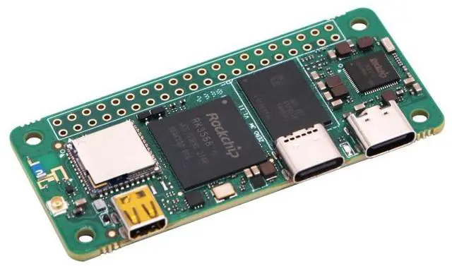 Alt view image 3 of 5 - Radxa Zero 3W RK3566 4-core CPU SBC, GPU, NPU, HDMI with 1080P Output, Single Board Computer (Radxa Zero 3W 2GB 16GB Without GPIO)