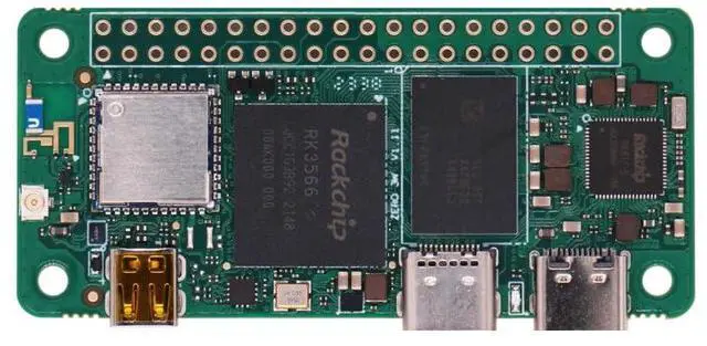 Main image of Radxa Zero 3W RK3566 4-core CPU SBC, GPU, NPU, HDMI with 1080P Output, Single Board Computer (Radxa Zero 3W 2GB 16GB Without GPIO)