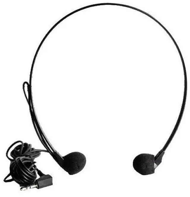 Main image of OM SYSTEM Olympus E-103 Stereo Transcription Headset, Black