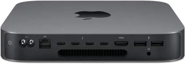 Alt view image 2 of 2 - Apple Mac mini (Late 2018) Core i7 3.2GHz 6-core 8th Gen, 32GB RAM, 128GB PCIe SSD, Wi-Fi + Bluetooth, MacOS Mojave 10.14.1 - Space Gray