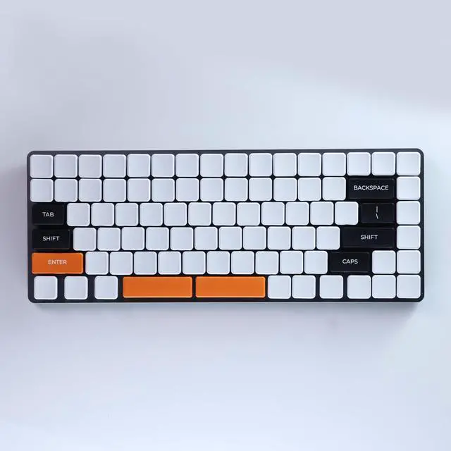 Alt view image 2 of 5 - Chocfox Low Profile PBT Keycaps, 18.1mm x 18.1mm, 40-Pack 1U,Porcelain White,for Kailh Chocolate Switch Mechanical Keyboard