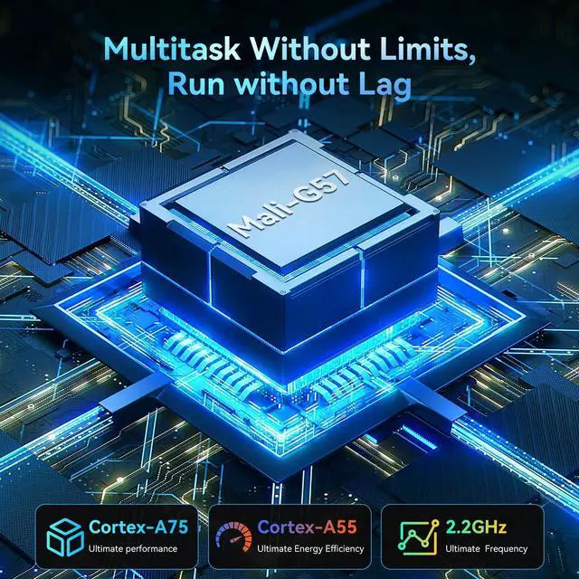 Alt view image 5 of 5 - VekfulPC 13.4 inch Best Android 15 Tablets 2025 with Keyboard and Pen,13+ inch Large Screen 2-in-1 Tablet PC with Case, Stylus, Mouse | Gemini AI Gaming Tablet, 24GB+256GB, 120Hz, Octa-Core, 10000mAh