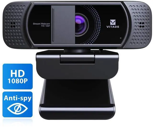 Alt view image 4 of 5 - VITADE Webcam with Microphone 1080P HD Web Camera, 672 USB Desktop Web Cam Facecam Video Cam for Streaming Gaming Conferencing Mac Windows PC Laptop Computer