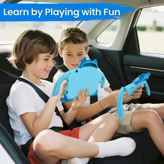 Alt view image 5 of 5 - UJoyFeel Kids Tablet 7IN Tablet for Kids 3-7, Toddler Tablets for Children with Learning Apps, WiFi, Parental Control, Educational Games, Shockproof Tablets for Toddlers Gift for Child from 3 to 12