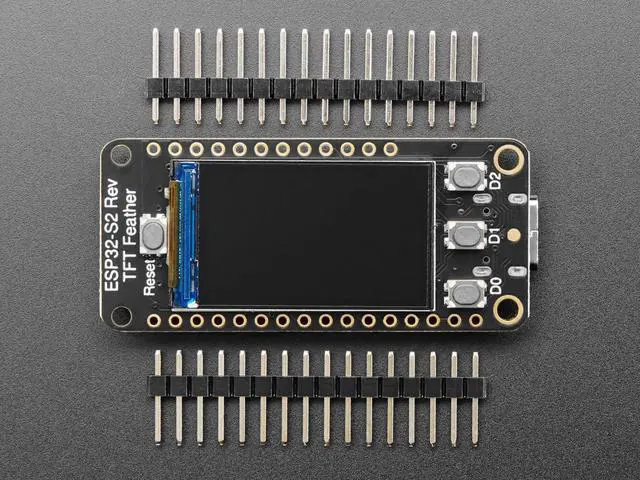 Alt view image 3 of 5 - ESP32-S2 Reverse TFT Feather Ada 5345