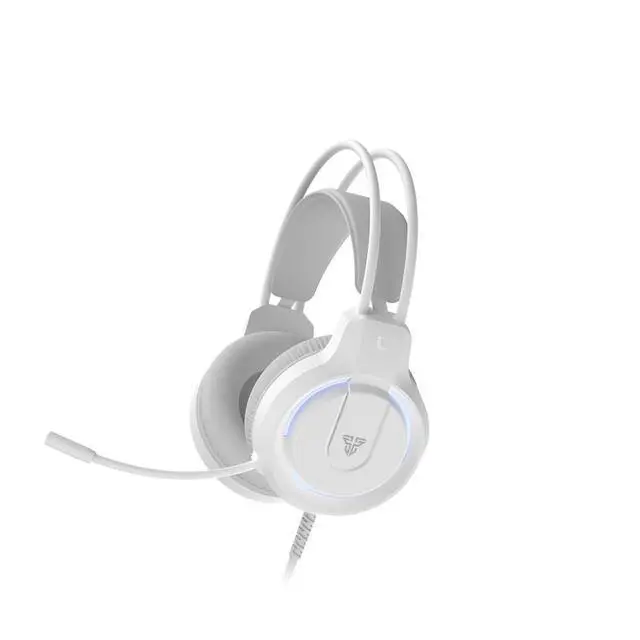 Alt view image 4 of 5 - FANTECH 5 in-1 Gaming Keyboard and Mouse Combo, Rainbow LED Backlit Wired Keyboard, Headset and Headphone Stand Gaming Mouse Pad,Wired Mice, for,PC,Laptop,Xbox White